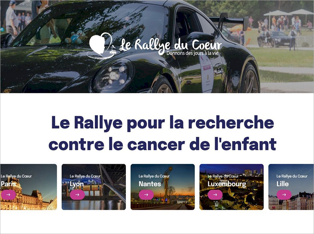 Le Rallye du Cœur engagé pour les enfants malades du cancer